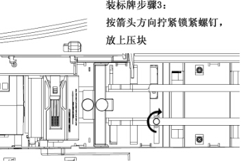 碩方sp650標牌安裝